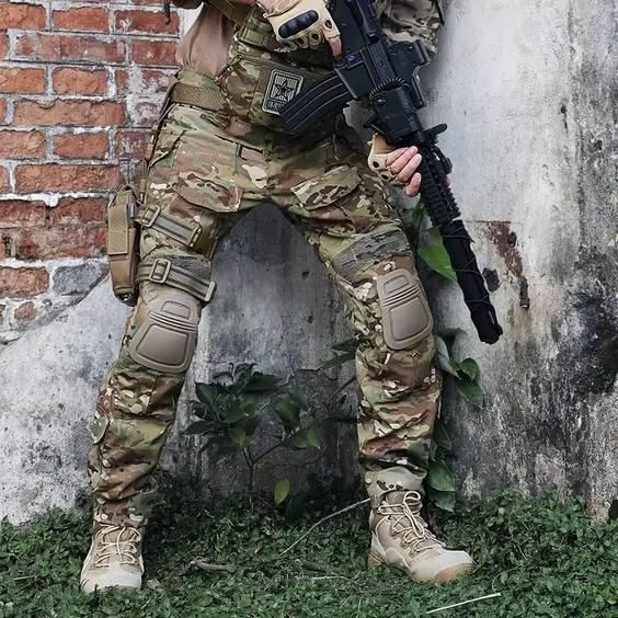 Штурмові Військові Штани G3 з Наколінниками Мультикам COMBAT 02424-3XL фото