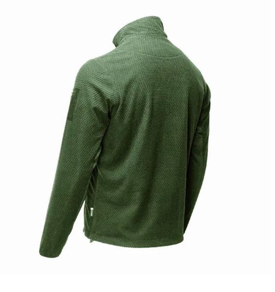 Кофта флісова олива Кубик ALPHA -Olive 03896-60 фото
