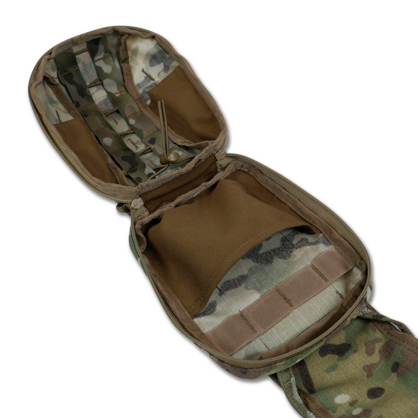 Подсумок аптечка с быстрым сбросом Militex Cordura original USA Мультикам 4094 фото