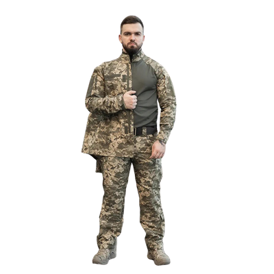 Військова тактична форма 3в1 SOKIL GEN-2 (кітель+штани+сорочка убакс) піксель 01242654 фото