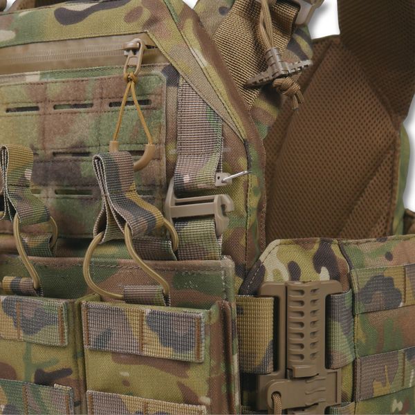 Плитоноска Kiborg GU Gen.2 + з'ємна панель для трьох магазинів Мультикам 45000 фото