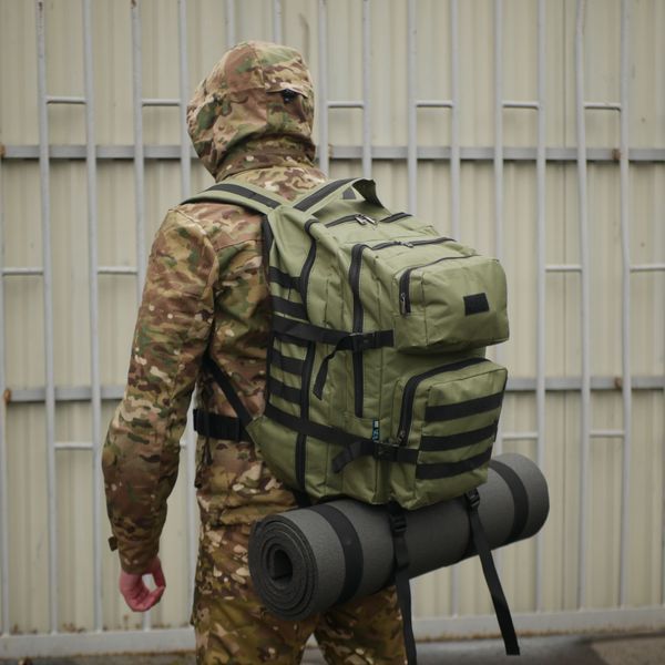Рюкзак с Molle 40л Хаки 6002 фото