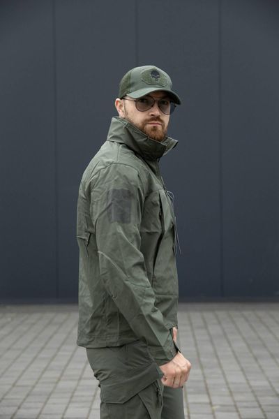 Тактична військова легка мембранна куртка Han Wild Олива 04634-XXXL фото