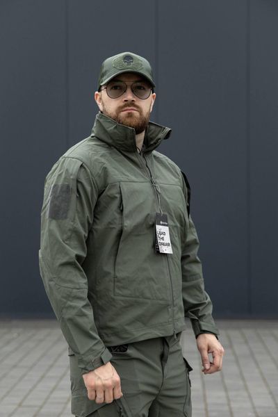 Тактична військова легка мембранна куртка Han Wild Олива 04634-XXXL фото