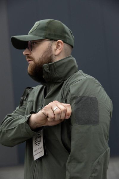 Тактична військова легка мембранна куртка Han Wild Олива 04634-XXXL фото