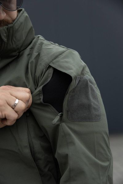 Тактична військова легка мембранна куртка Han Wild Олива 04634-XXXL фото