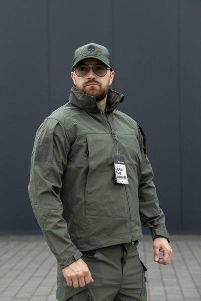 Тактична військова легка мембранна куртка Han Wild Олива 04634-XXXL фото