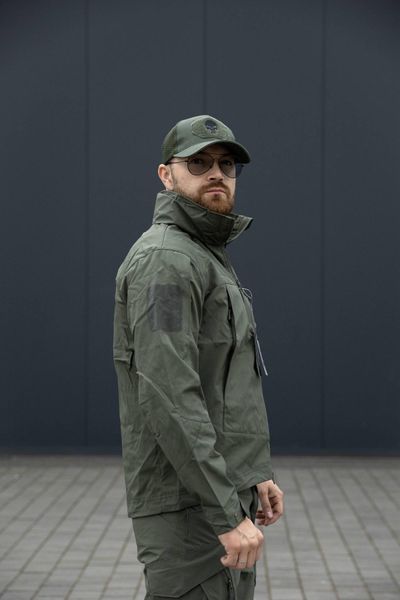 Тактична військова легка мембранна куртка Han Wild Олива 04634-XXXL фото