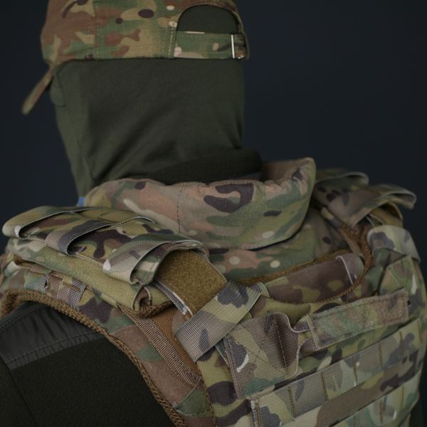 Захист шиї mod. 1 Kiborg з балістичним пакетом Militex Multicam 17009 фото