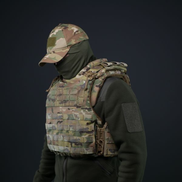 Захист шиї mod. 1 Kiborg з балістичним пакетом Militex Multicam 17009 фото