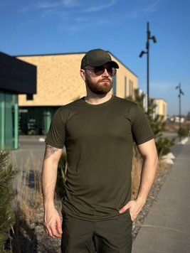 Тактична Футболка Олива CoolMax Military Olive 00399-60 фото