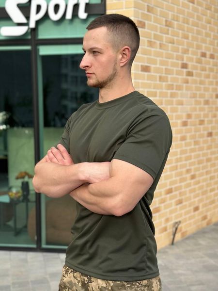 Тактична Футболка Олива CoolMax Military Olive 00399-60 фото