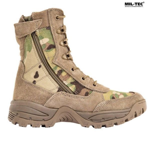 Черевики Mil-Tec Teesar Tactical One Zip - MultiCam 03937-46 фото