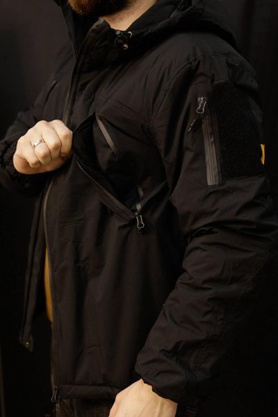 Тактична військова чоловіча куртка 2.0 Tactics Armor Black 04384-3XL фото