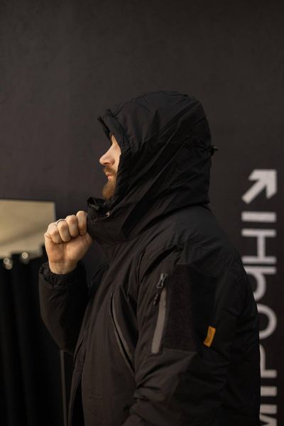 Тактична військова чоловіча куртка 2.0 Tactics Armor Black 04384-3XL фото