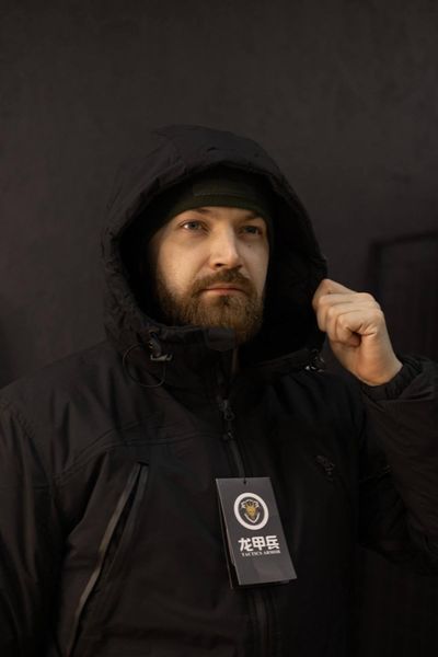 Тактична військова чоловіча куртка 2.0 Tactics Armor Black 04384-3XL фото