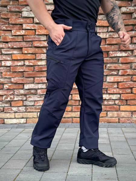 Штани Soft Shell Сині ДСНС Military + 02067-3XL фото