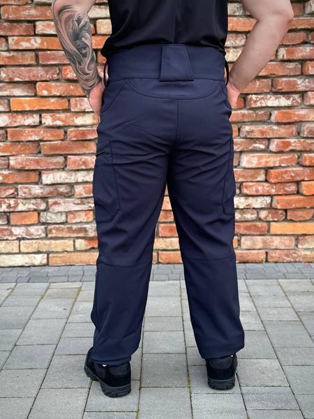Штани Soft Shell Сині ДСНС Military + 02067-3XL фото
