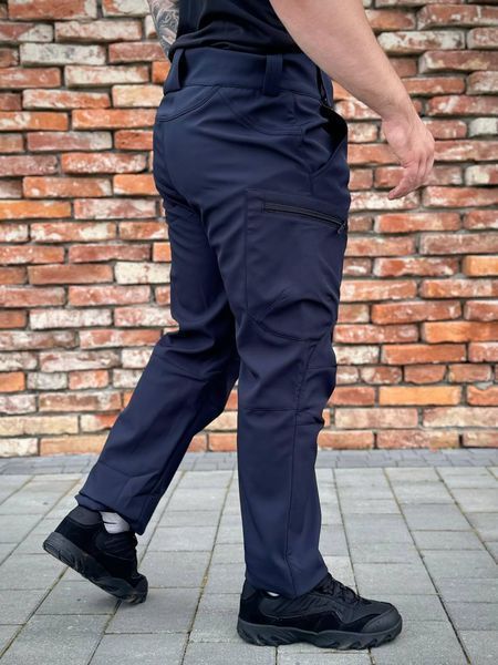 Штани Soft Shell Сині ДСНС Military + 02067-3XL фото