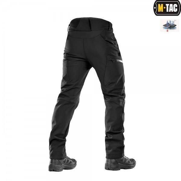M-Tac штани Soft Shell Winter Black 04177-XS фото