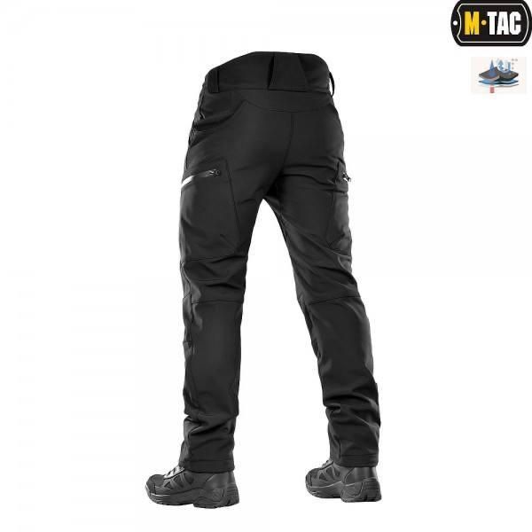 M-Tac штани Soft Shell Winter Black 04177-XS фото