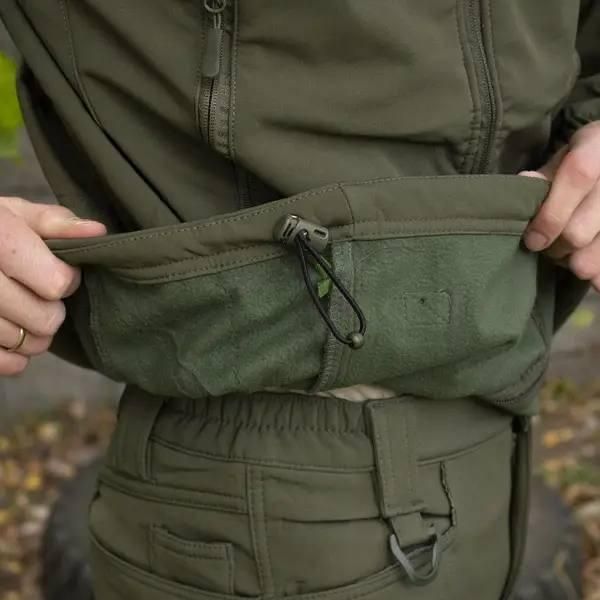 Куртка софтшел Gman Олива Soft Shell на флісі 01744-5XL фото
