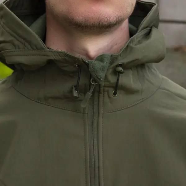 Куртка софтшел Gman Олива Soft Shell на флісі 01744-5XL фото