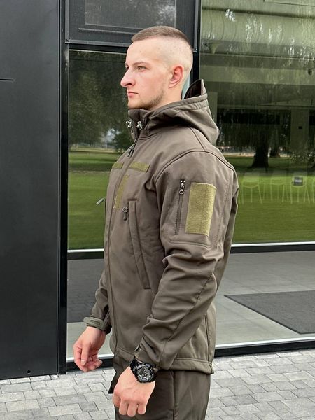 куртка Софтшел олива B&L 00054-64 фото