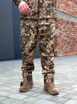 Тактичні штани Soft Shel Cans Pixel 00920-4XL фото
