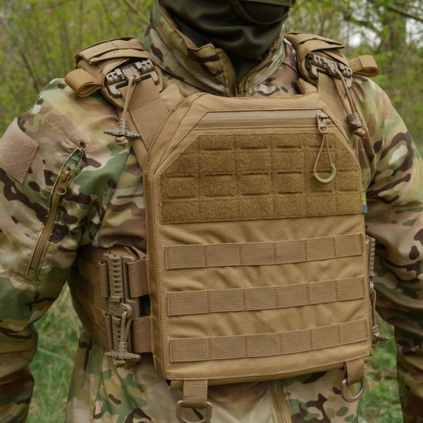 Плитоноска Kiborg GU gen.1 Койот 2055 фото