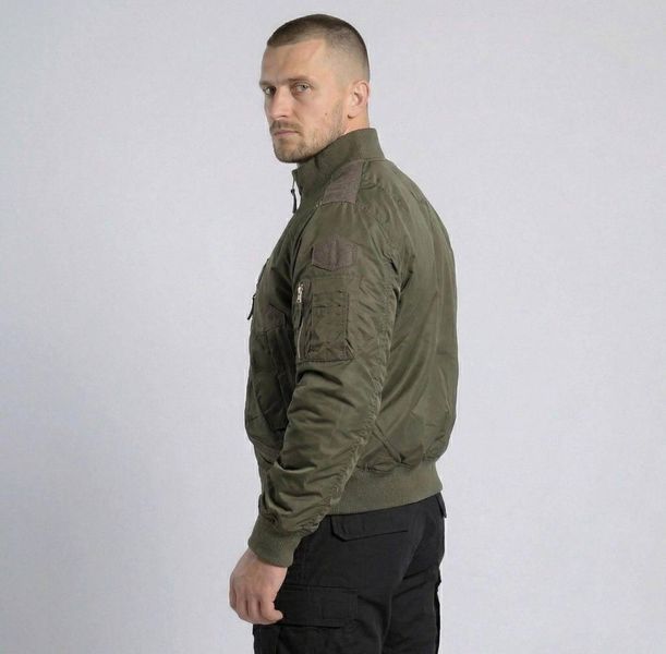 Бомбер льотний олива AIR Forces Olive 00695-4xl фото