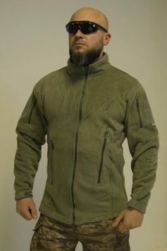 Флісова кофта Single Sword олива 01245-3XL фото