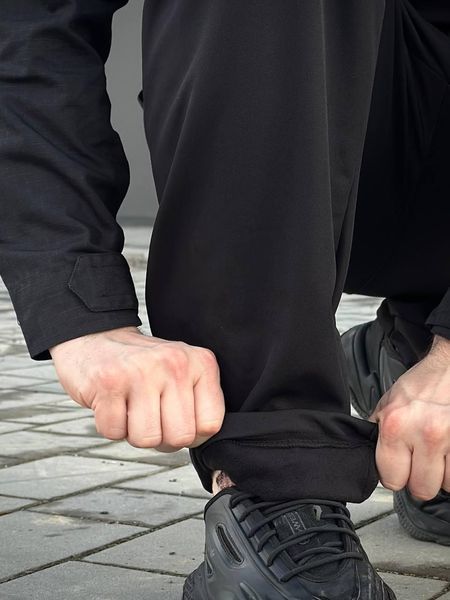 Утеплені Військові штани Soft Shell Military Black 02608-4XL фото