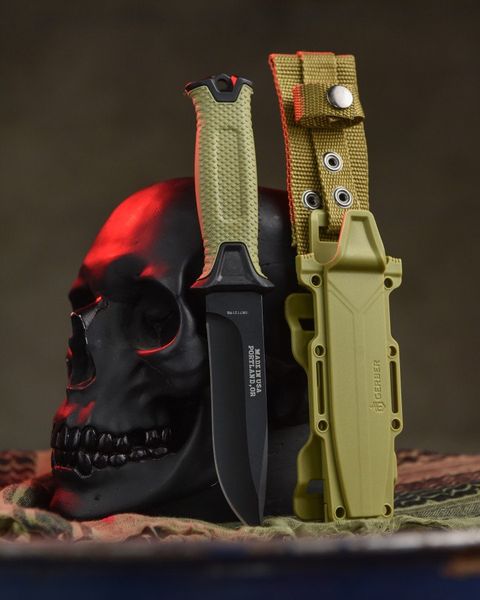 оригинальный нож Нож Gerber Strongarm Fixed Blade oliva 13264 фото