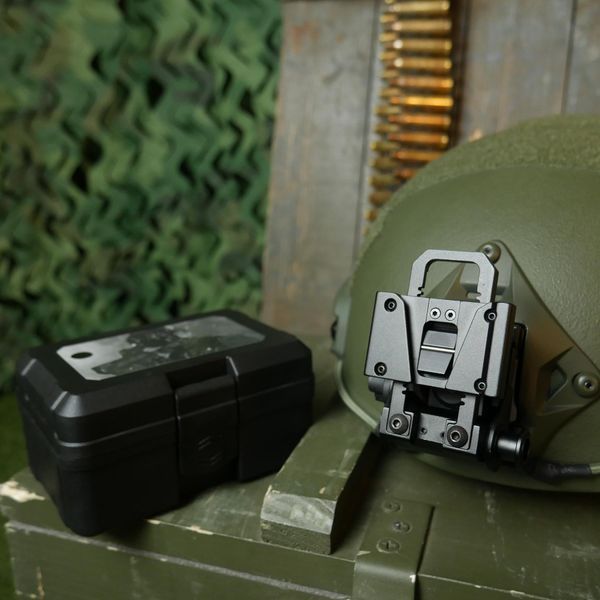 Металеве кріплення для ПНБ Wilcox L4 G30 NVG Mount Black 7068-Ч фото