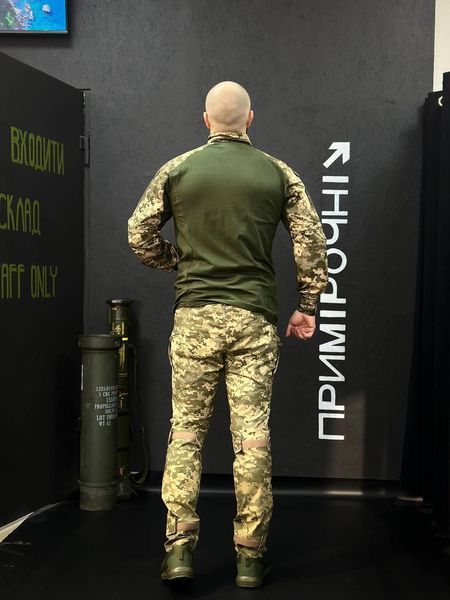 Тактичні Військові Штани Піксель ЗСУ 4.5.0 Покращені mm14 Under Body Armor Combat Shirt 03100-60 фото