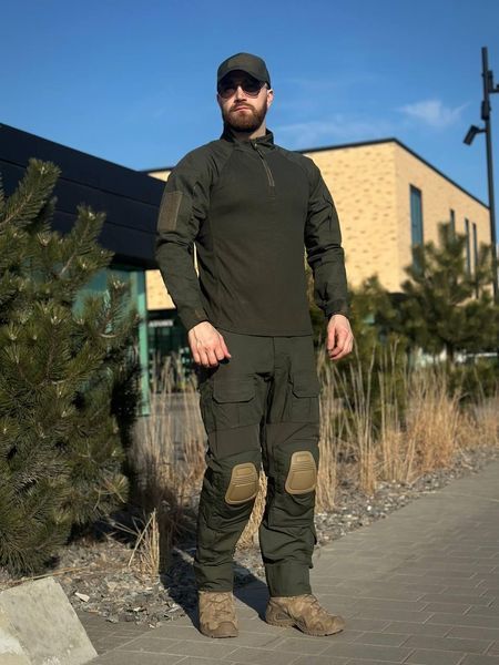 Убакс олива Military CollPass Olive , Військова сорочка . 00018-56 фото