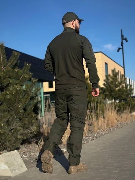 Убакс олива Military CollPass Olive , Військова сорочка . 00018-56 фото