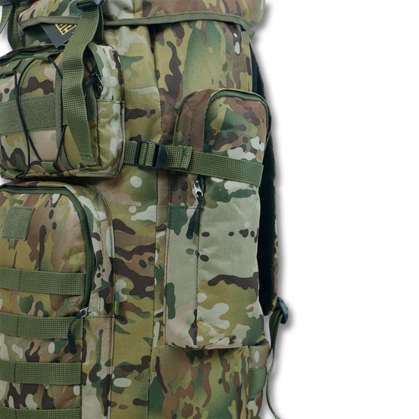 Рюкзак &laquo;Kiborg Pro&raquo; 70L мультикам (35*68*21см) 3049 фото