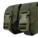 Тактичний підсумок під 2 гранати Kiborg GU Double Mag Pouch Khaki 4072 фото 7