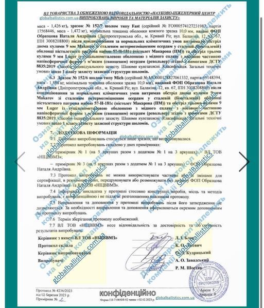 шолом FAST олива 00196-M фото