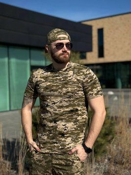 Футболка Піксель Стрейч mm14 Military 00982-60 фото