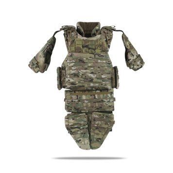 Бронежилет Militex Modular X-1 с баллистическим пакетом (1 класс) | Multicam | Cordura USA | Размер L 50520 фото