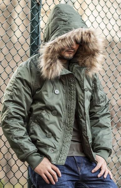 Бомбер N2-B S.Archon Olive✅ 02199-2XL фото