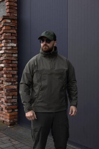 Тактичний Анорак Military STORM олива БАТАЛИ 04445-4XL фото