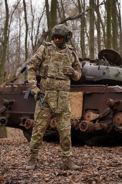 Защита плеч с баллистическим пакетом 1 класс защиты Militex cordura USA Multicam 17007 фото