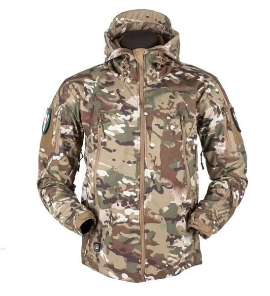 Куртка HWB на флісі мультикам Soft Shell 02343-5XL фото