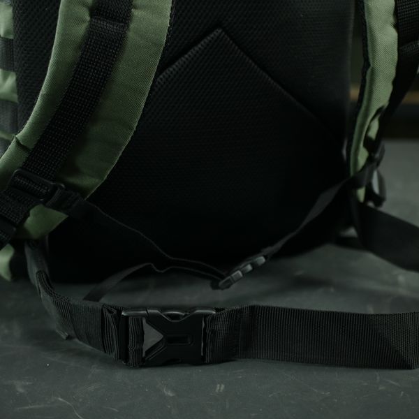 Рюкзак тактический 30 л с системой MOLLE Олива (производство Украина) 6027 фото