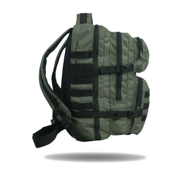 Рюкзак тактический 30 л с системой MOLLE Олива (производство Украина) 6027 фото