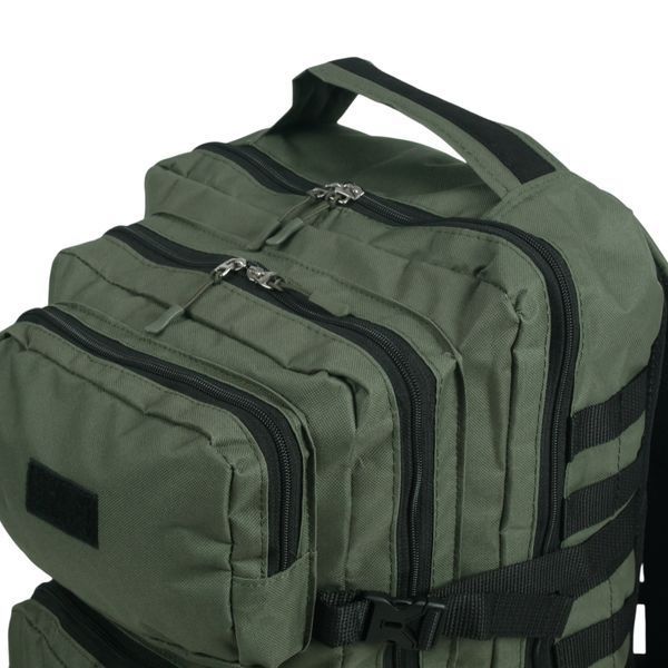 Рюкзак тактический 30 л с системой MOLLE Олива (производство Украина) 6027 фото